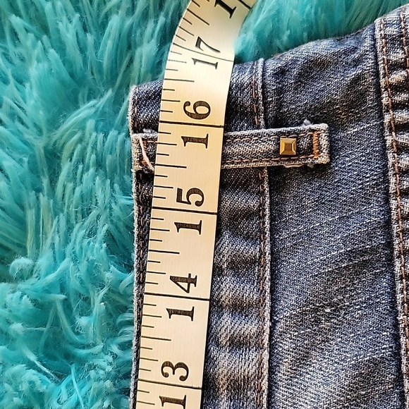 Bobstore Brazilian Denim Shorts with Rivets Size US8 - Picture 7 of 7